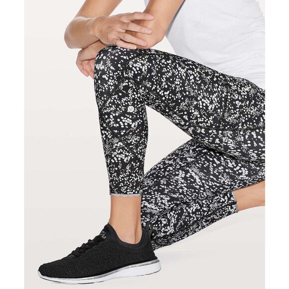 Lululemon Tight Stuff Tight II 25" Chirasu Black Legging Pant Full On Luxtreme - Picture 5 of 9